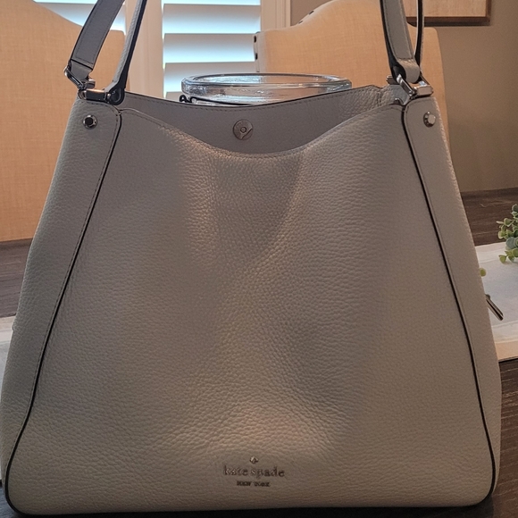 White Kate Spade Purse - Picture 1 of 6
